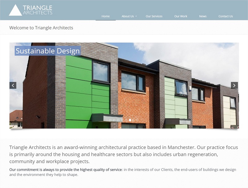 Triangle Architects Homepage