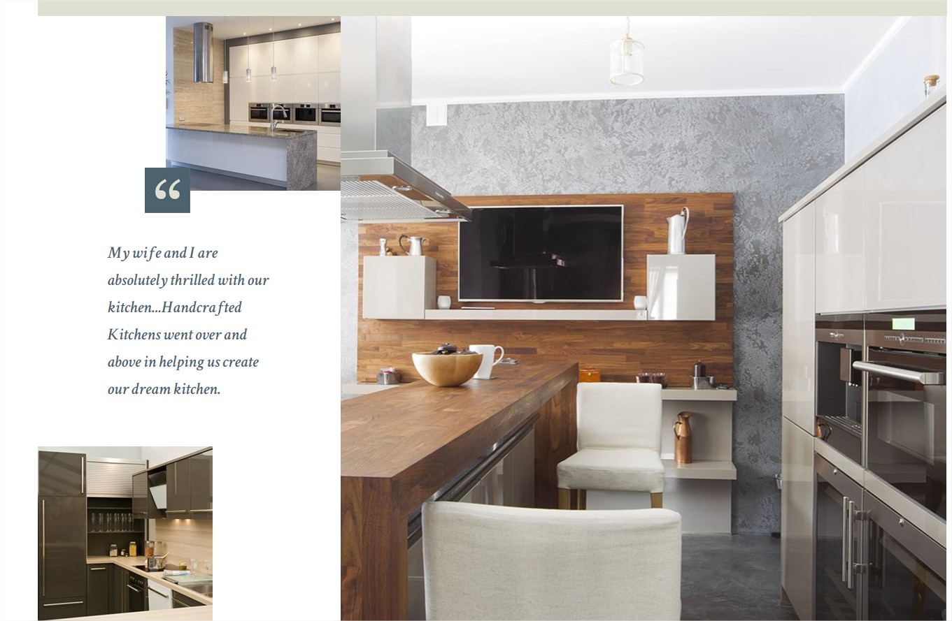 Handcrafted kitchens responsive site